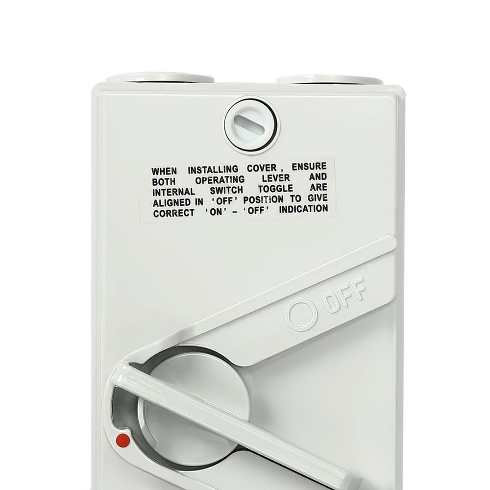 440V 20A 3 Pole Wall-Mounted Isolation Switch Waterproof Safety Isolation Switch