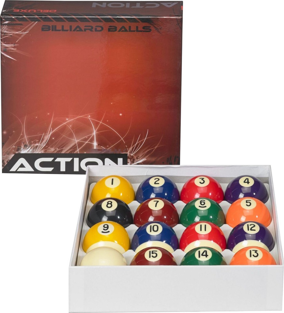 Action Deluxe Pool Ball Set - BBDLX