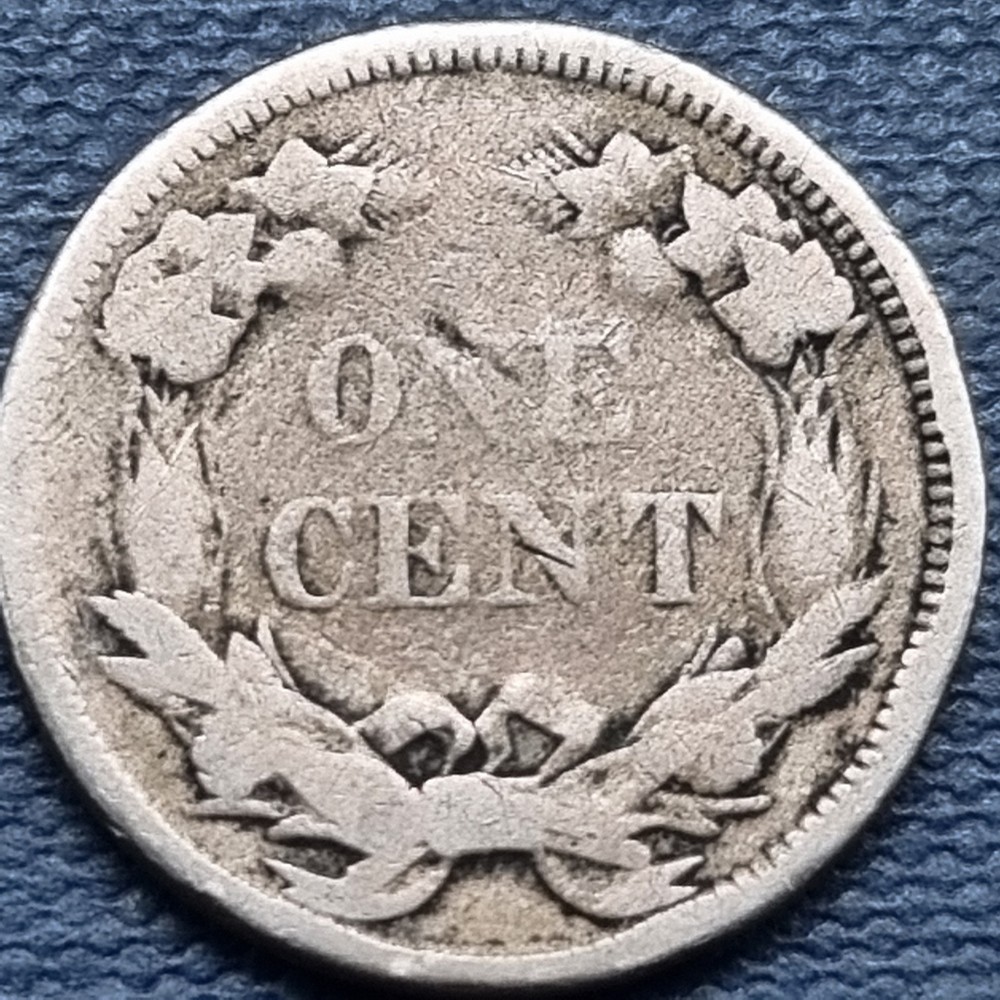 1858 Flying Eagle Cent 1c Circulated #101907