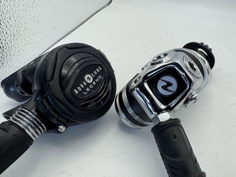 Super Clean Aqualung LEGEND First And Second Stage Scuba Dive Regulator, Yoke