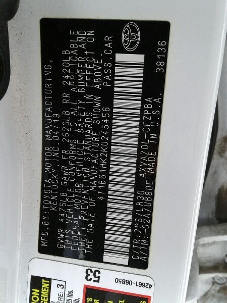 Camera/Projector Radar Unit Front Windshield Fits 18-19 CAMRY 125895