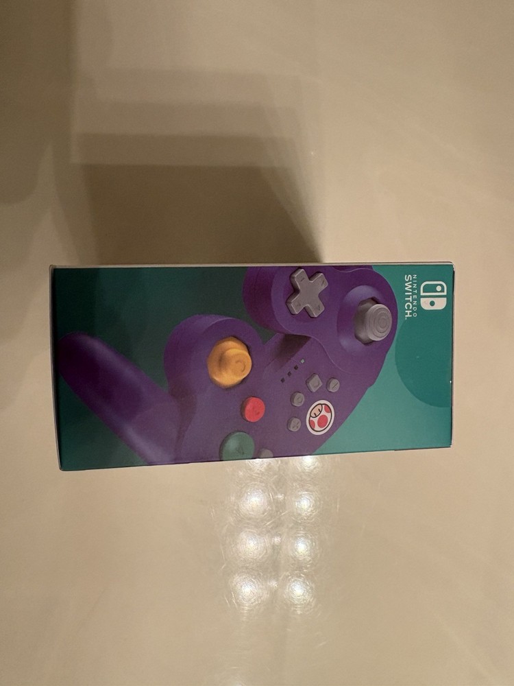 PowerA Wireless Controller for Nintendo Switch GameCube Style, Super Mario Toad