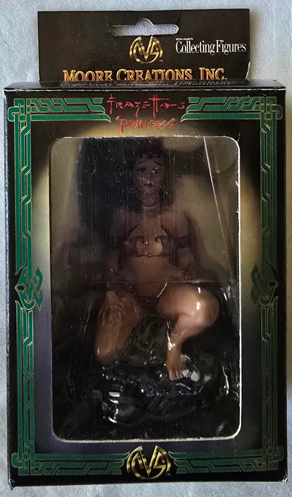 1997 Moore Creations Frazetta Princess LE #1114/3000 Porcelain Ornament Box