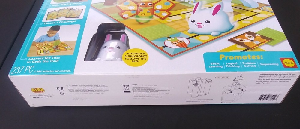 Future Coders Bunny Trails STEM Preschool Activity NEW