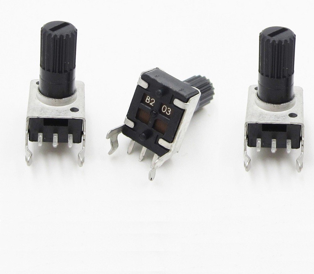 10pcs Single-joint potentiometer B50K adjustable 0931 type potentiometer