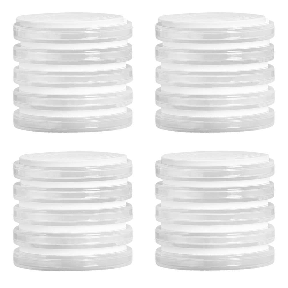 20Pcs Coin Capsule Plastic Display 46mm Storage Box Collection Holder Container