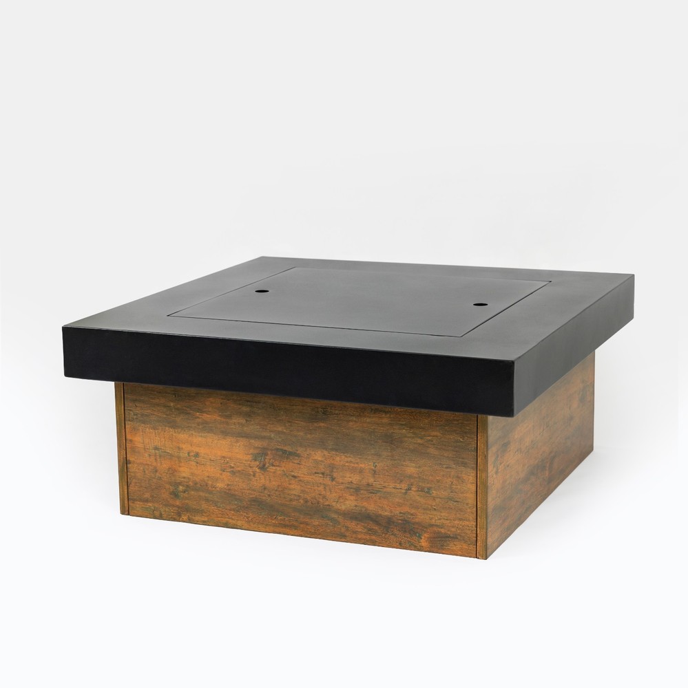 36Inch Iron Fire Pit Table Wood Burning Stove