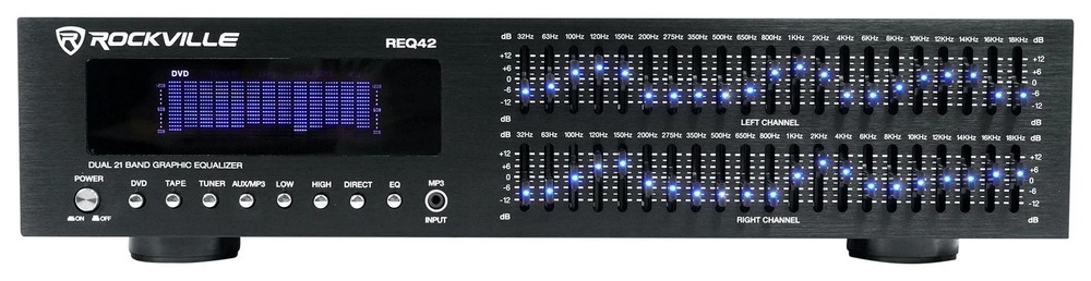 Rockville REQ42B Band Equalizer - Black