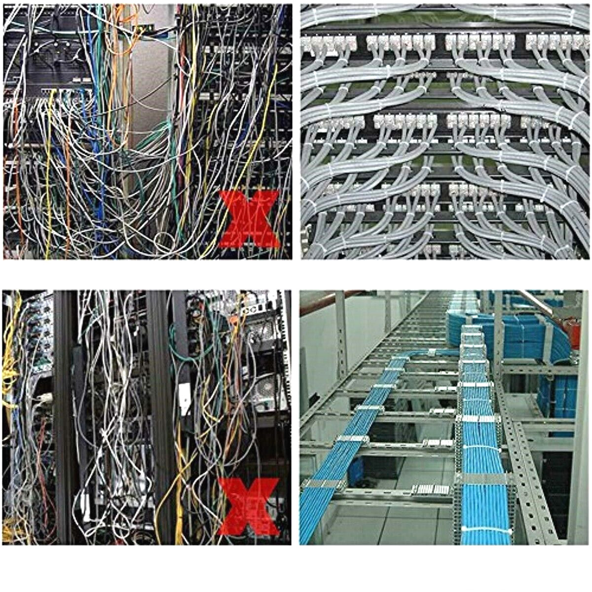 (4" 6" 8" 12" 15" 18") Black Zip Ties Heavy Duty Nylon UV Resistant UL Bulk LOT