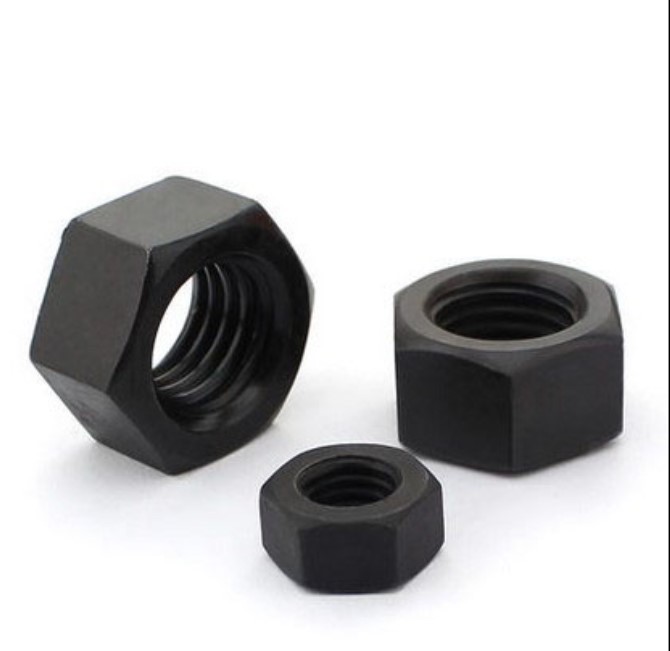 100pcs Black Nylon M3 Screw Nuts