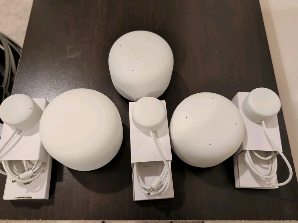 Google Nest Wifi Router (H2D) & WiFi Points (3pk)