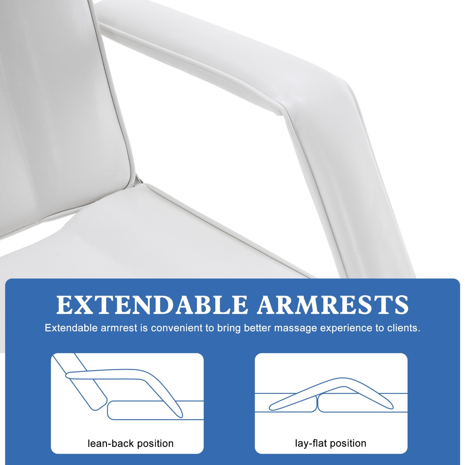 Hydraulic Massage Bed Height Adjustable Tattoo SPA Chair Multi-function Facial