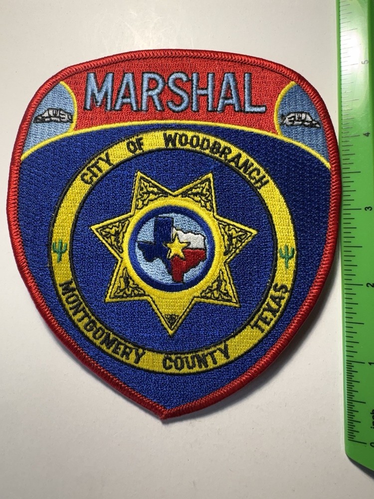 Woodbranch Texas Marshal Patch