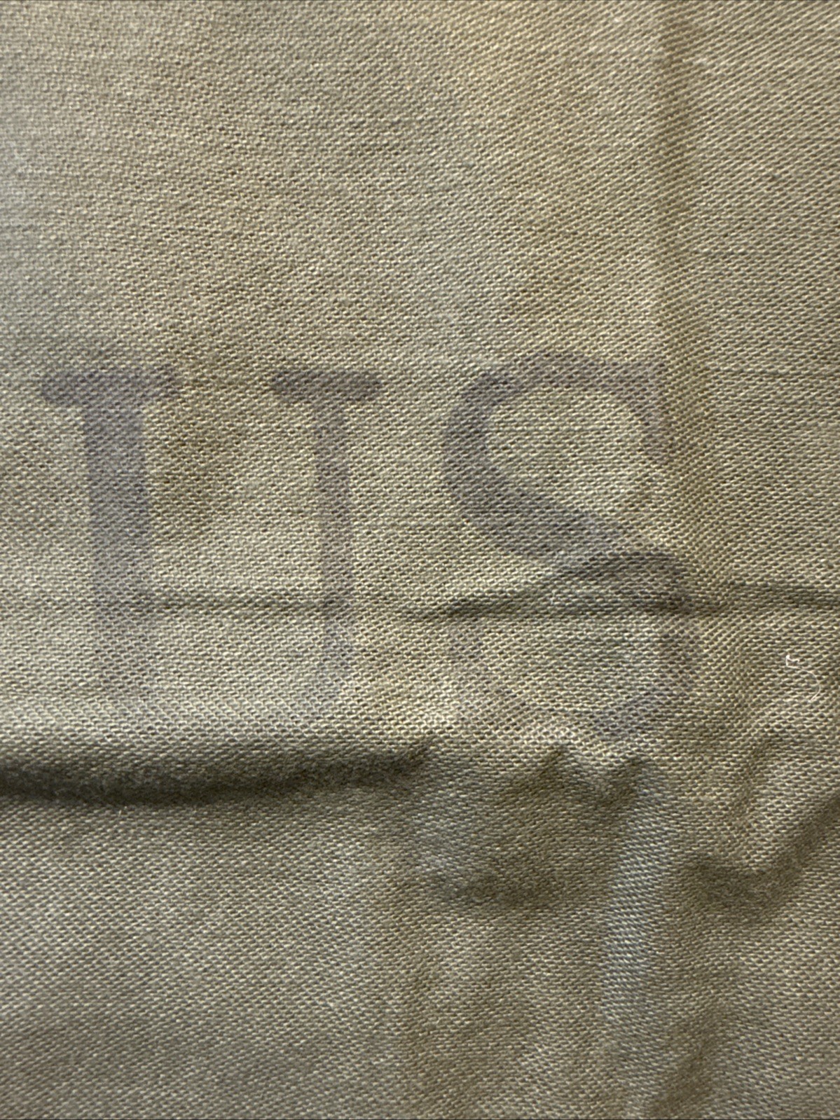 *OFFICIAL ISSUE* U.S. Military Barracks Cotton Canvas Laundry Bag, Olive Green