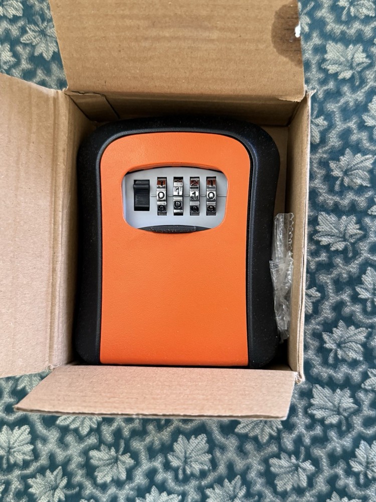 Combination lock box for keys