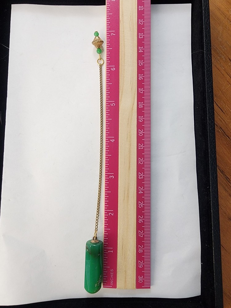 Handcrafted Chrysoprase Pendulum