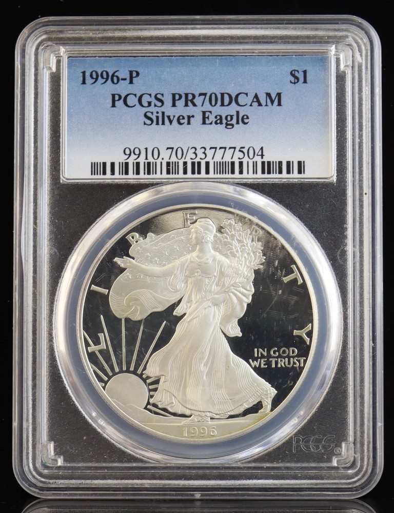 1996-P American Eagle PCGS PR70DCAM