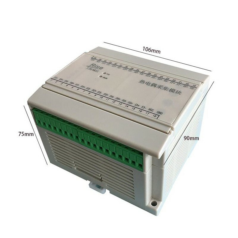16-Way Data Acquisition System Module K Thermocouple Temperature Transmitter