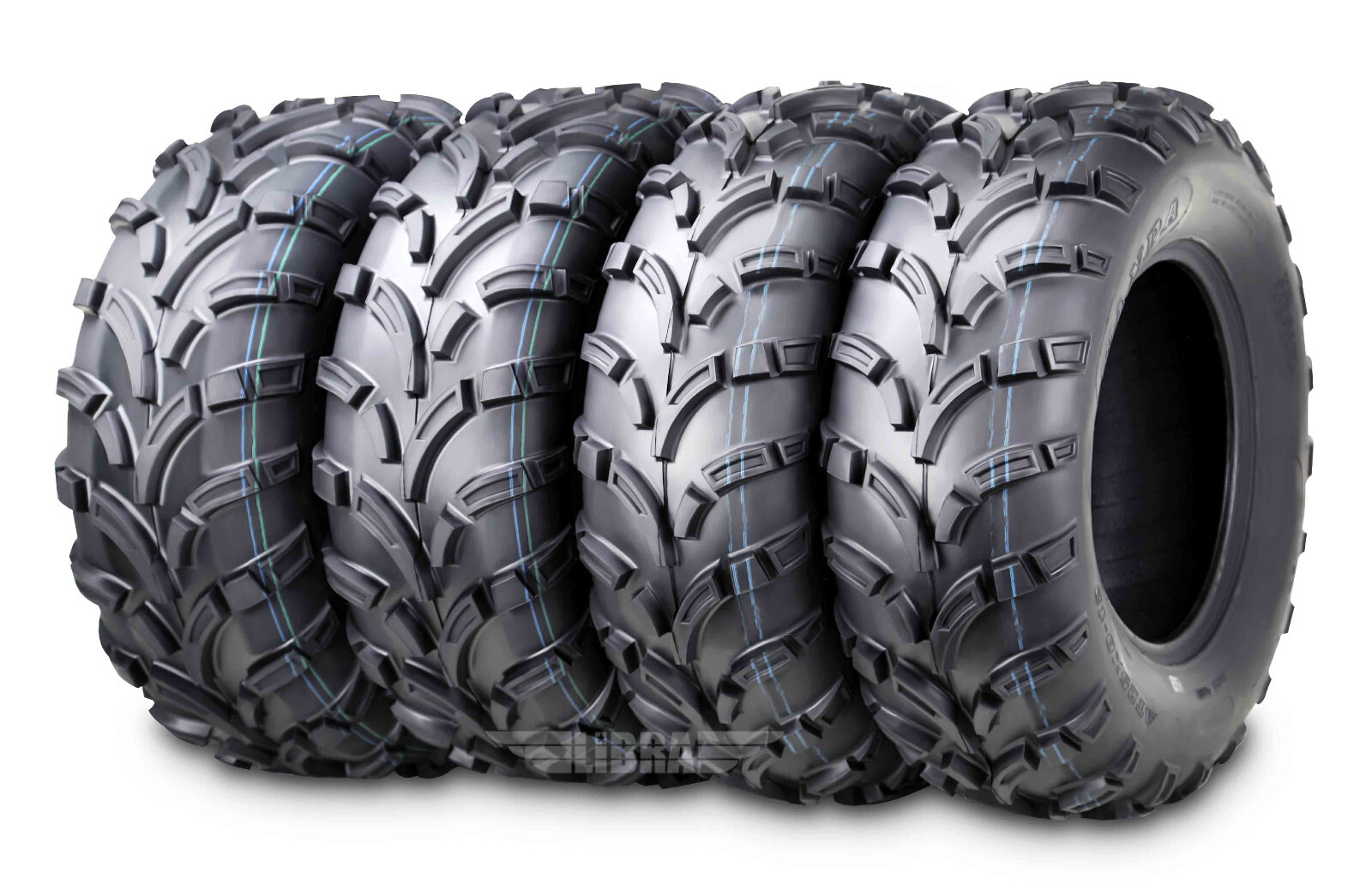 New Set 4 ATV Tires 24x8-12 24x8x12 Front & 24x10-11 24x10x11 Rear 6PR Mud