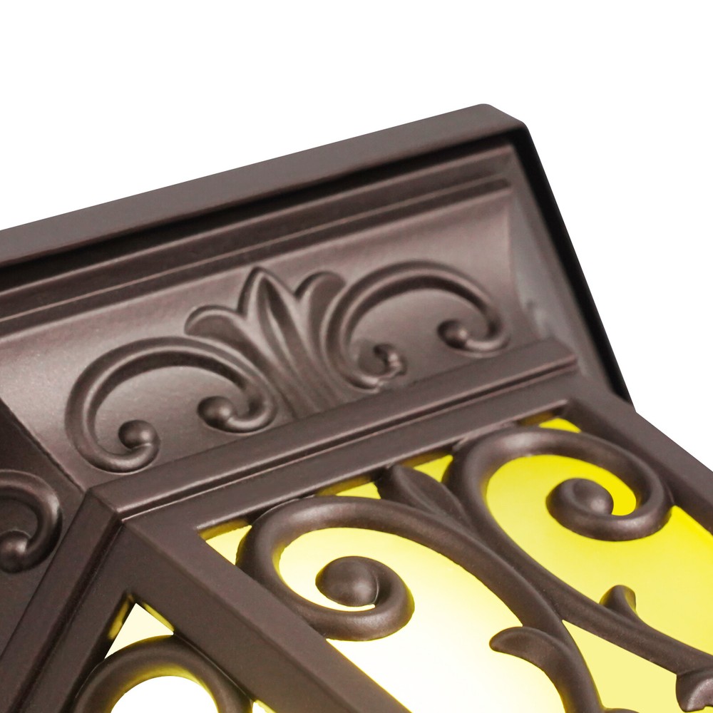Ip55 Does Not Include Bulb Retro Outdoor Wall Lamp Shell Mold Wall Mount Bronze
