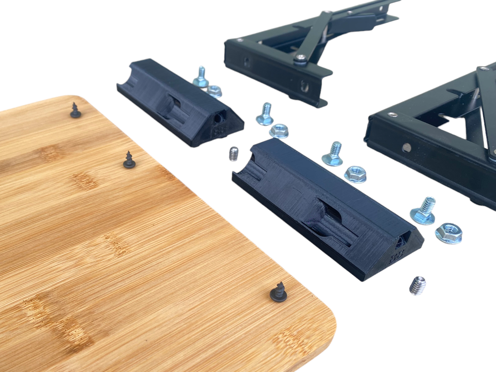 StackTech, Bamboo Folding / Detachable Table, (Table Included) *Free Shipping*