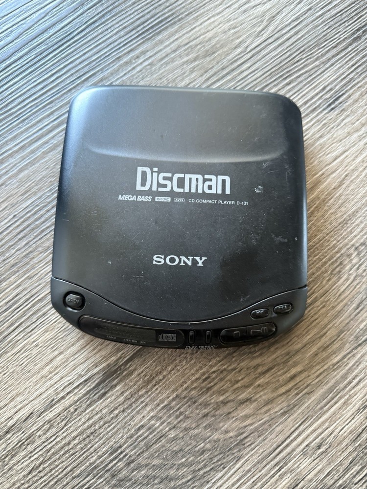 SONY Discman D-131 Portable CD Player Tested