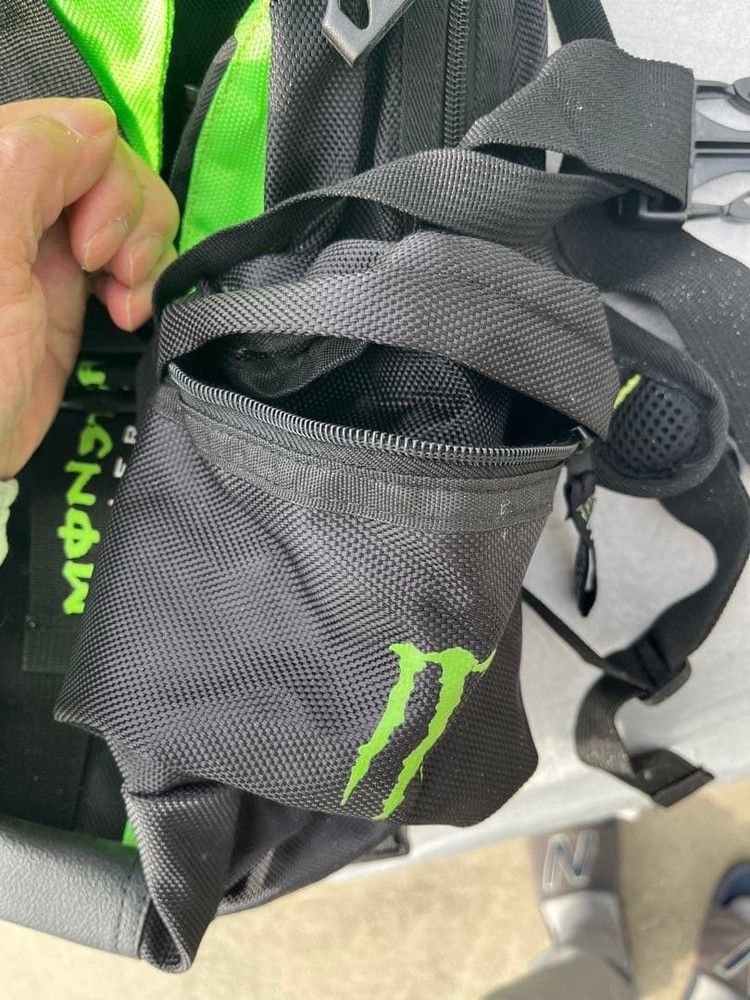 Monster Energy Backpack Black/Green