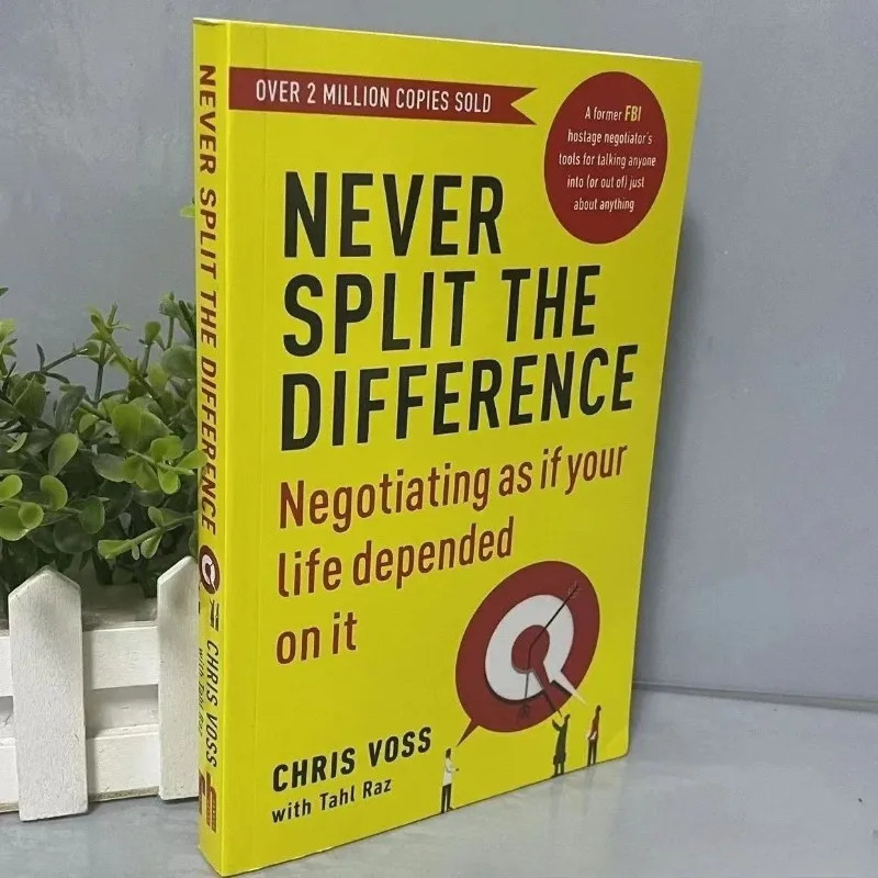 Never Split The Difference By Chris Voss Books In English Delivery in 15-20 Days