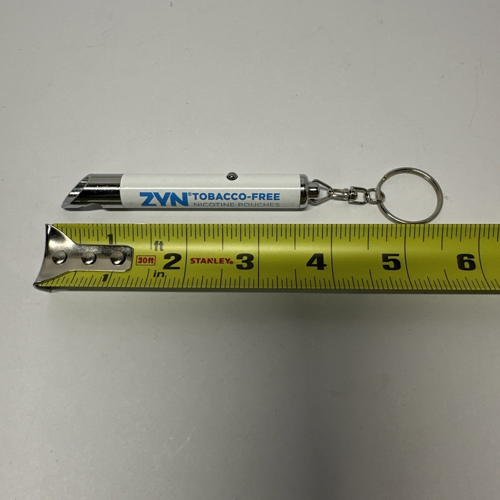 Zyn Mini Flashlight Keychain Promotional Item