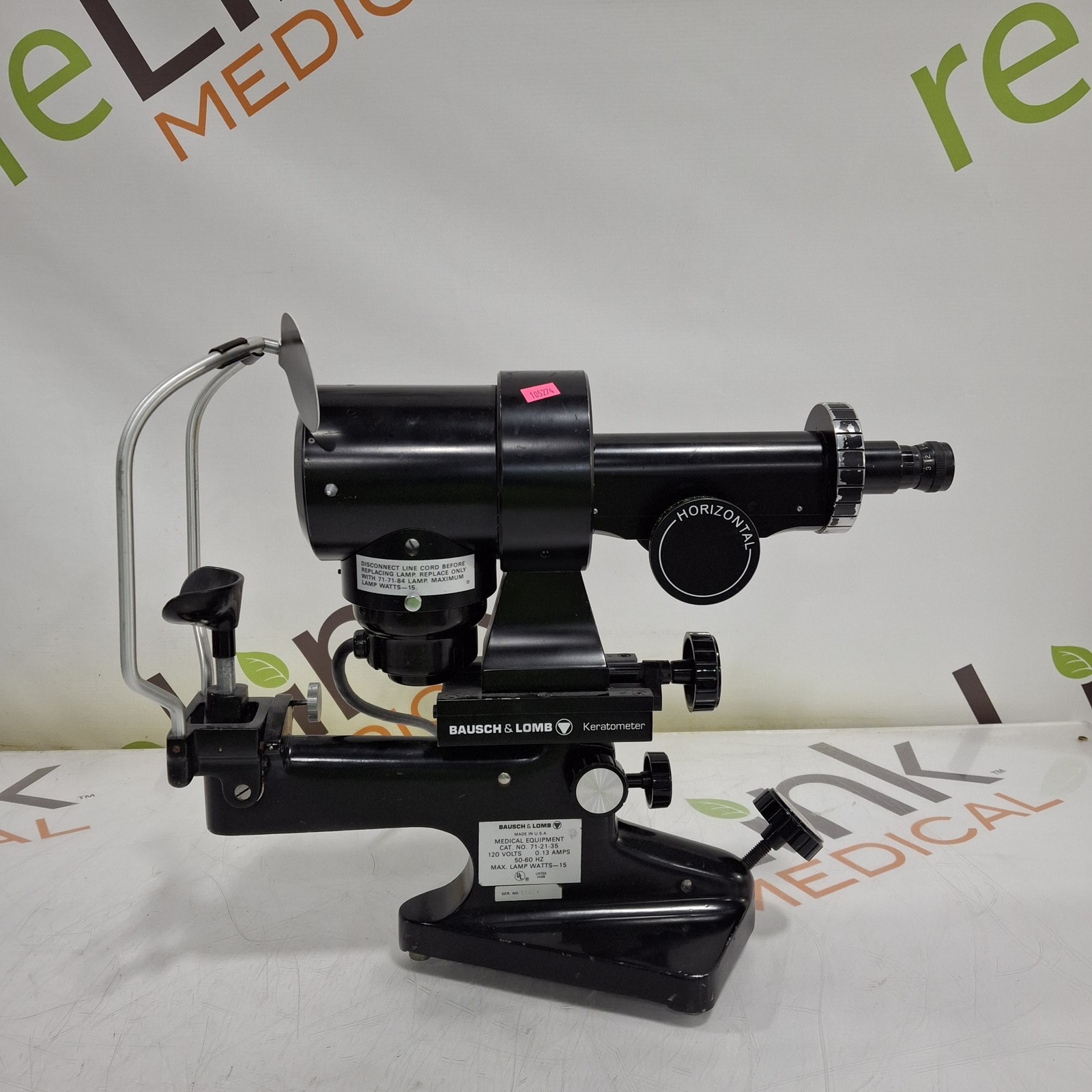 Bausch and Lomb 71-21-35 Keratometer