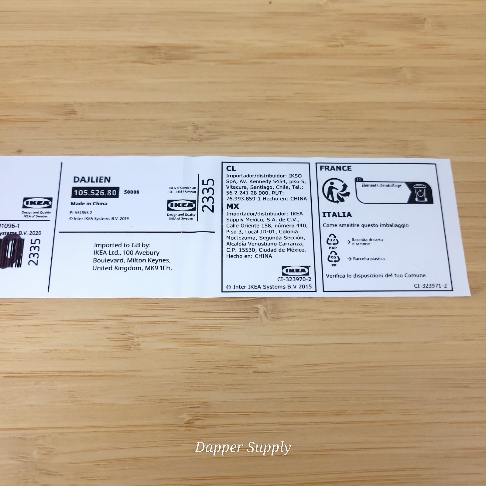 Ikea Dajlien Step Up Stool / Laptop Stand Bamboo New