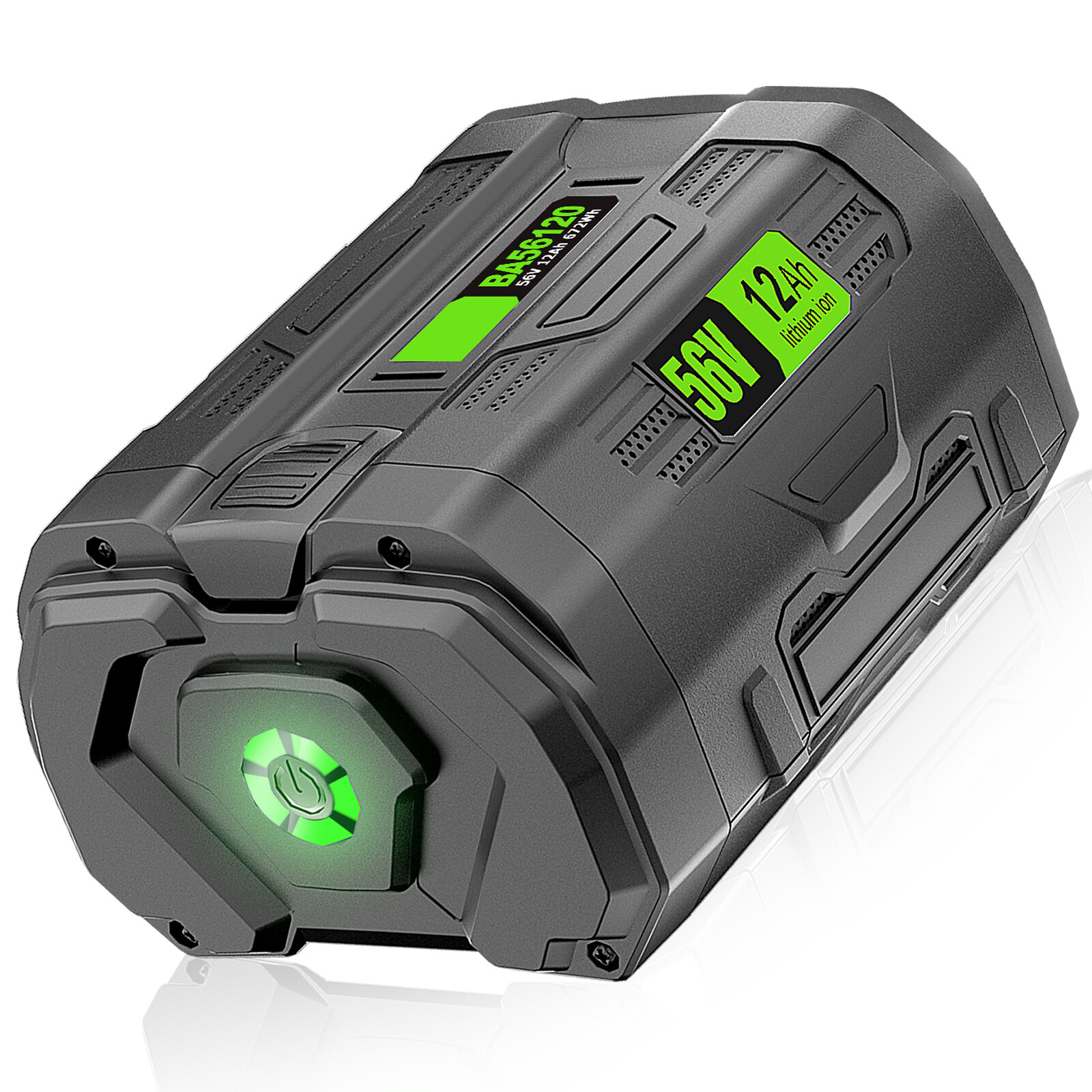 2 PACK 12AH Battery For EGO 56V 56Volt BA5600T POWER+ Lithium Ion BA2240 BA2800T