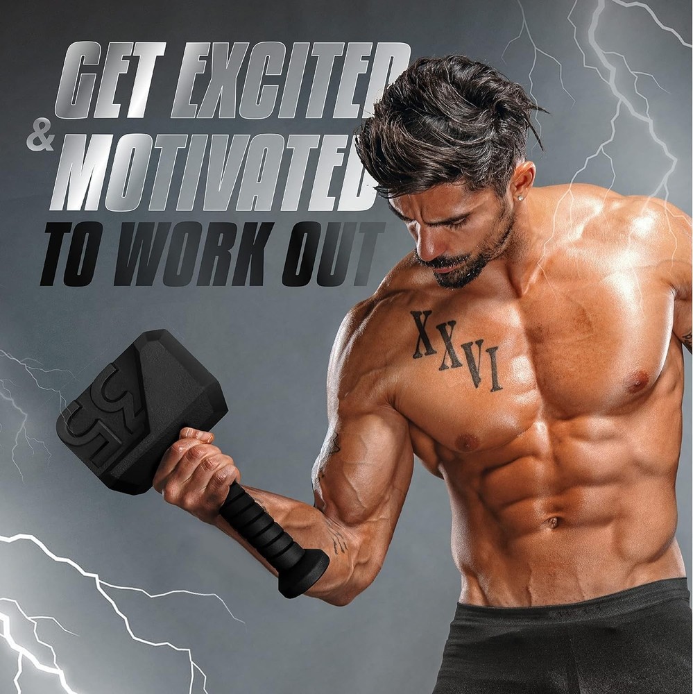 35 lb Solid Cast Iron Kettlebell - Upgraded Special Shape for Advanced Training