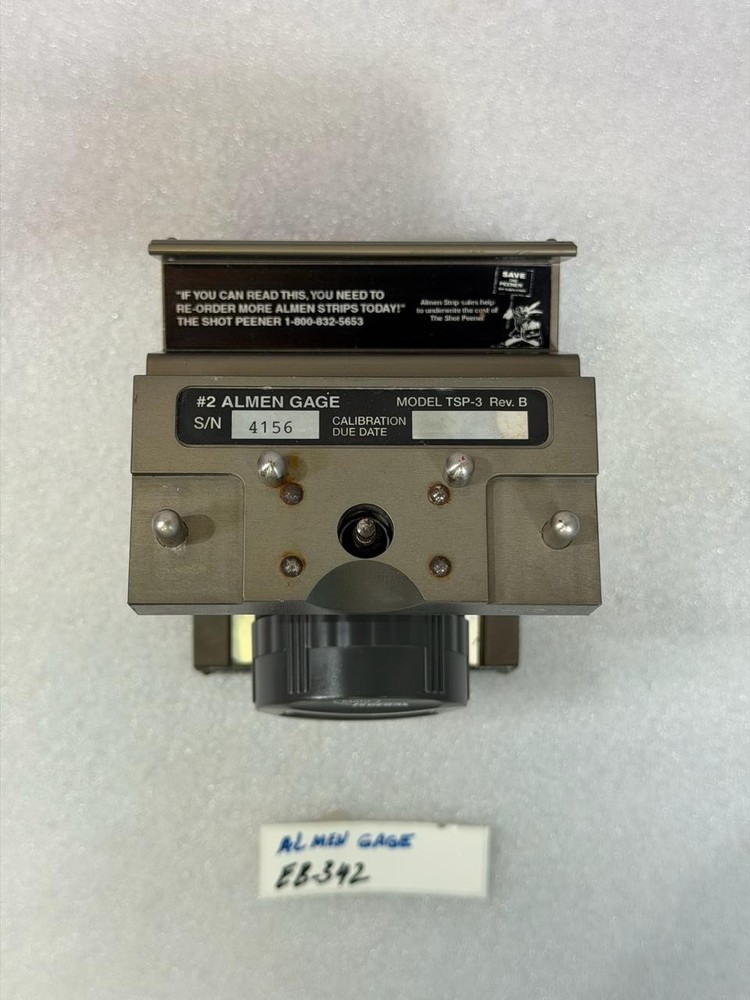2 Almen gages Electronics Inc. Model TSP-3