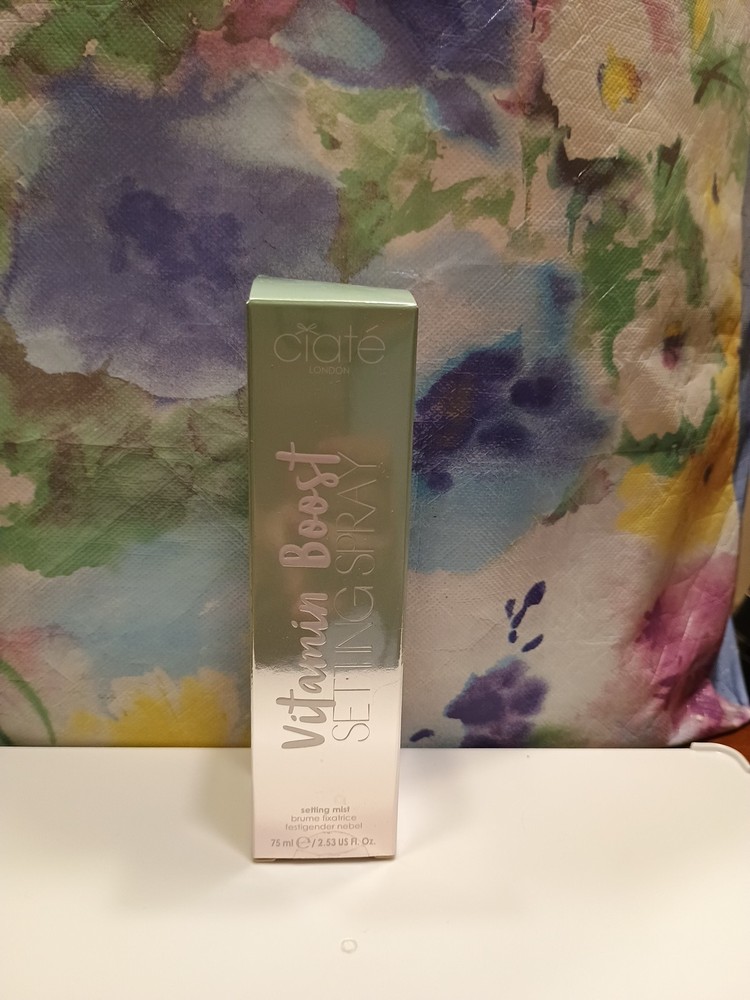 Ciate London Vitamin Boost Setting Spray. Full Size, 2.53 oz Sealed.
