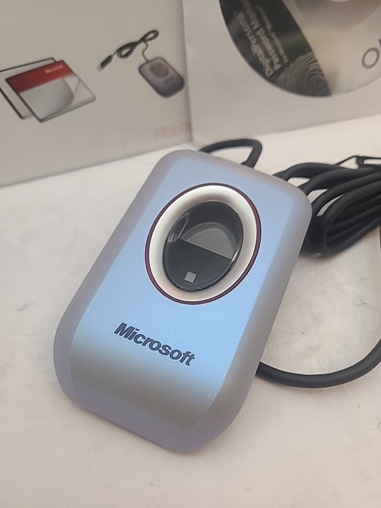 Microsoft Fingerprint Reader Windows With Software Start Up Guide Model 1033 New