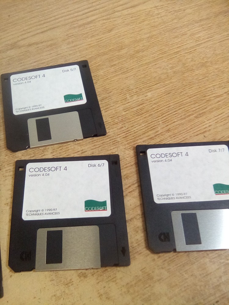 Lot Of 7 Teklynx Codesoft 4 Version 4.04 Barcode Labeling Software