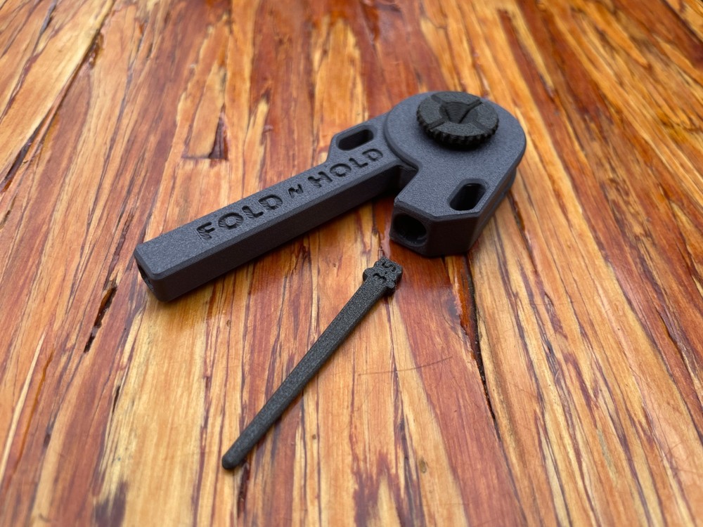 FOLD N HOLD - Safe & Simple Transport Solution for Rigged Fly Rods