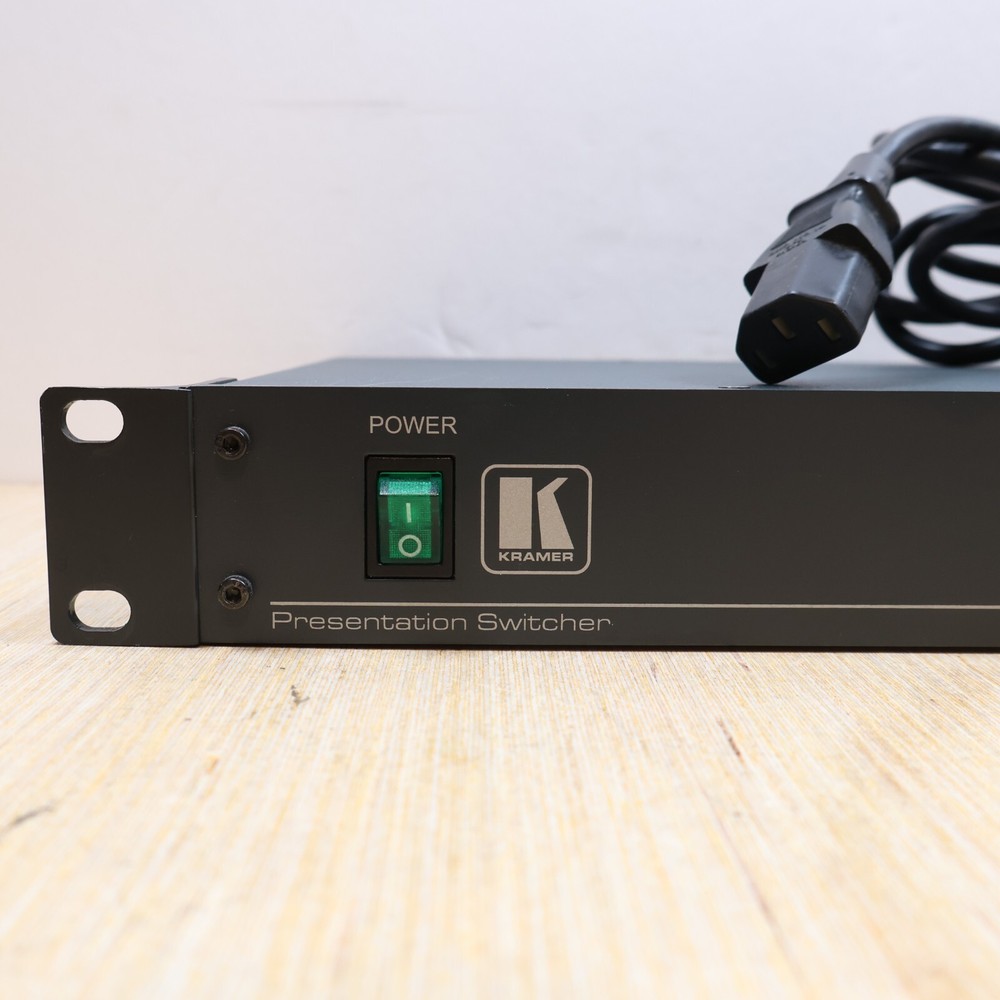 Kramer VP-23C Multi Format Presentation Switcher w/ AC Adapter - TESTED - WORKS