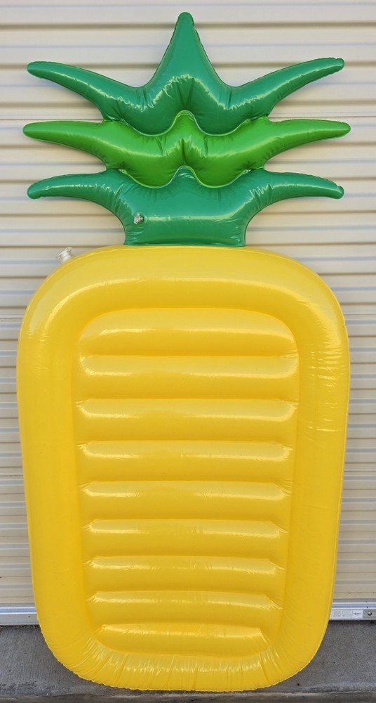 Pineapple 🍍Floatie Over 6' Inflatable Pool Float