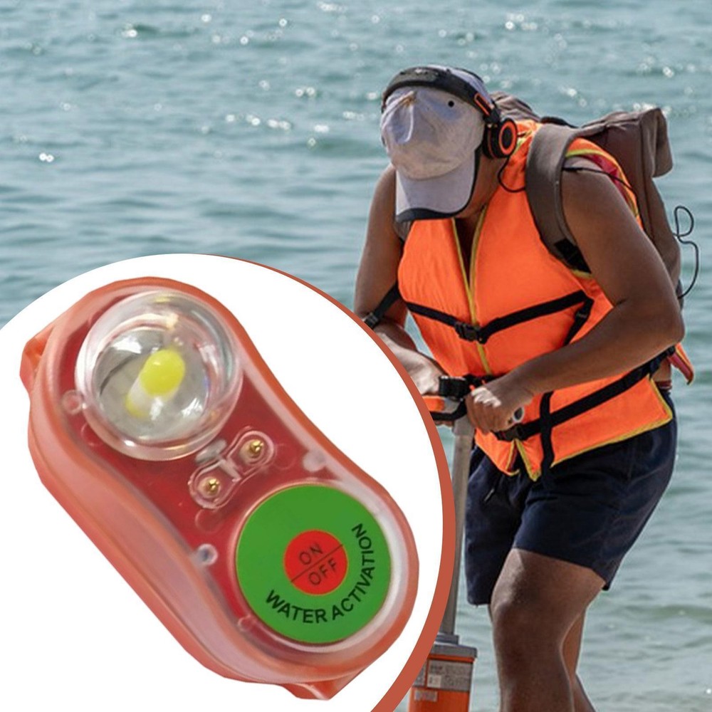 Life Jacket Strobe Light Emergency Light Self Lighting