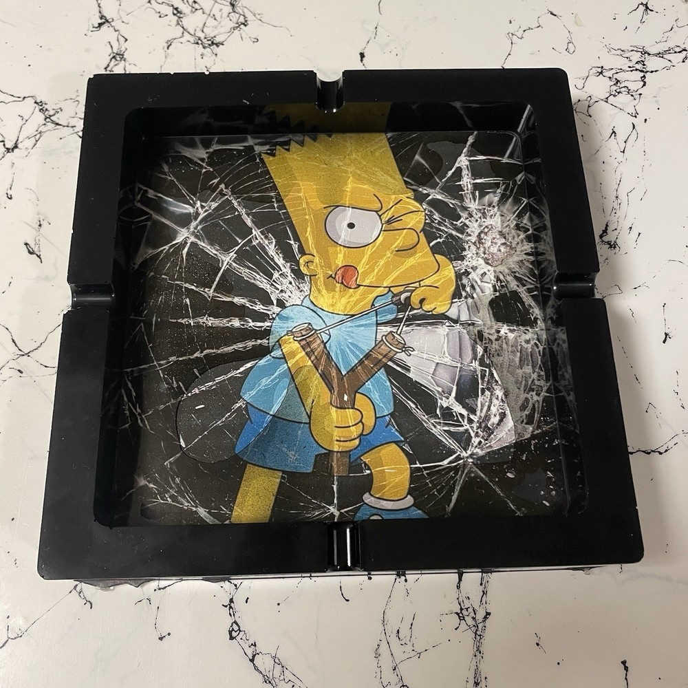 Bart Broken Glass Ashtray