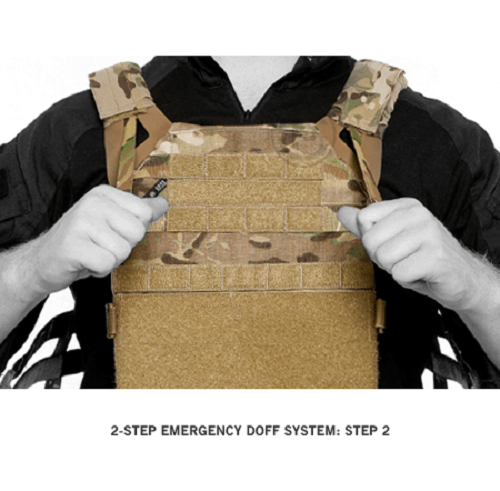 Crye Precision JPC 2.0 Jumpable Plate Carrier Vest - Black - Medium