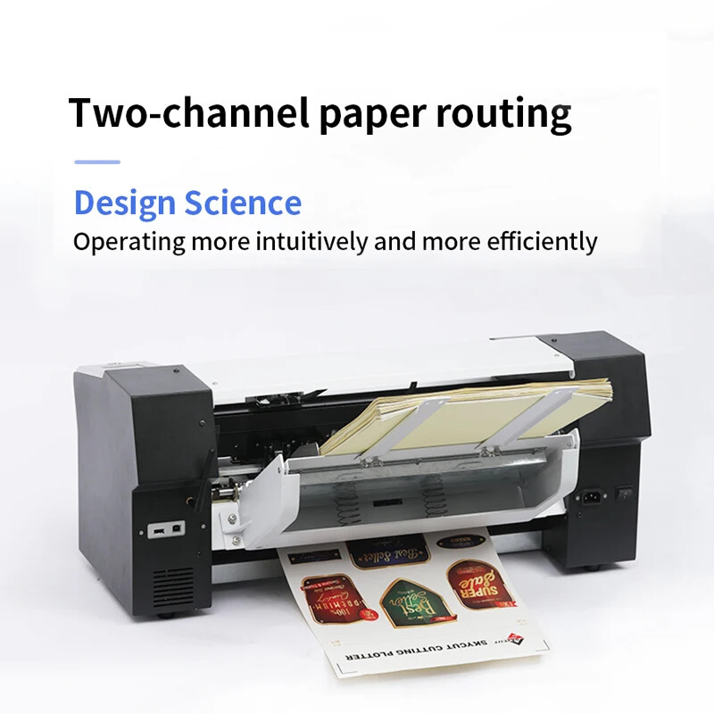 MAX3 Model Automatic Continuous Paper Feeding 330mm Sticker Cutting Plotter