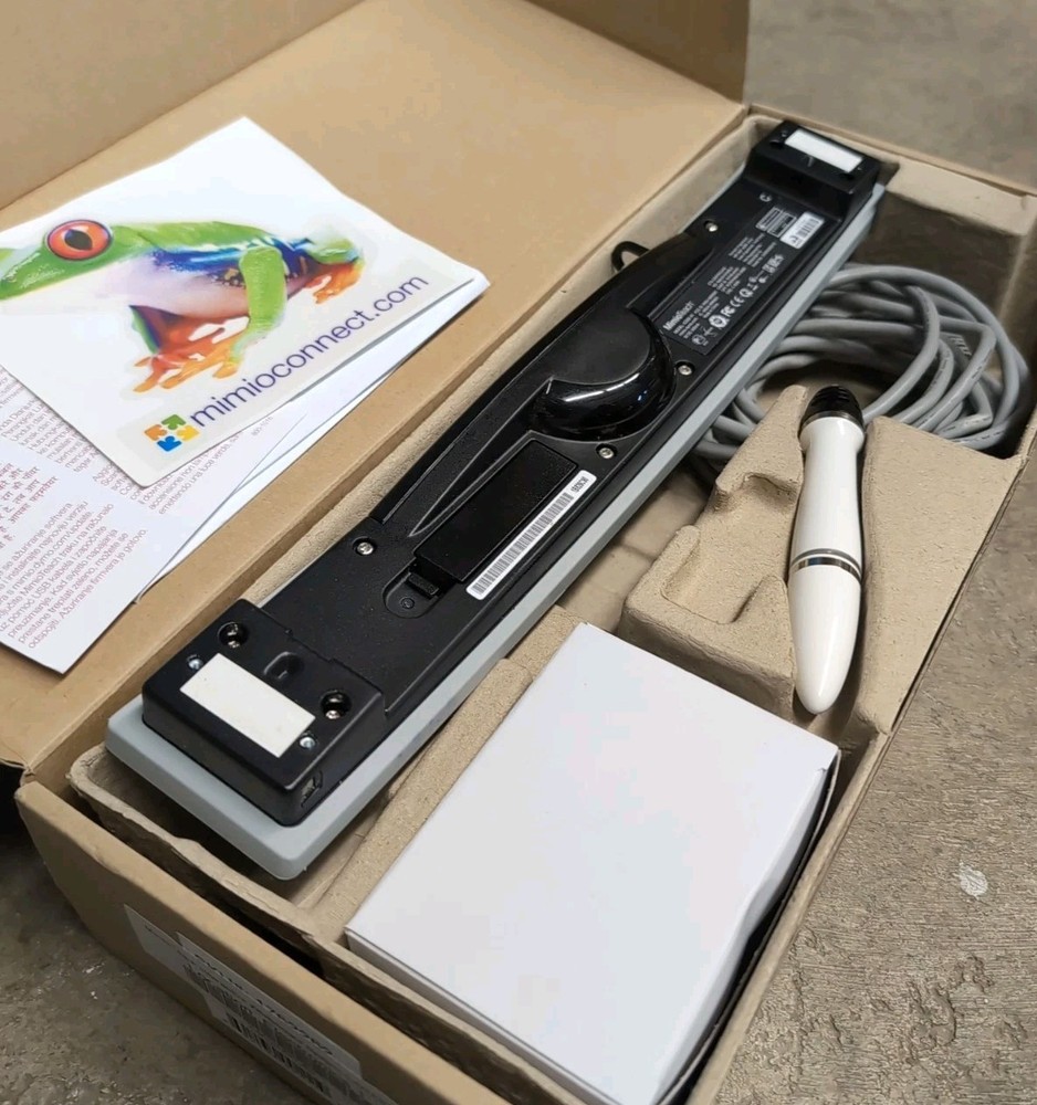 Mimio Teach ICD02-01 White Interactive Whiteboard System Complete Kit Wall Mount