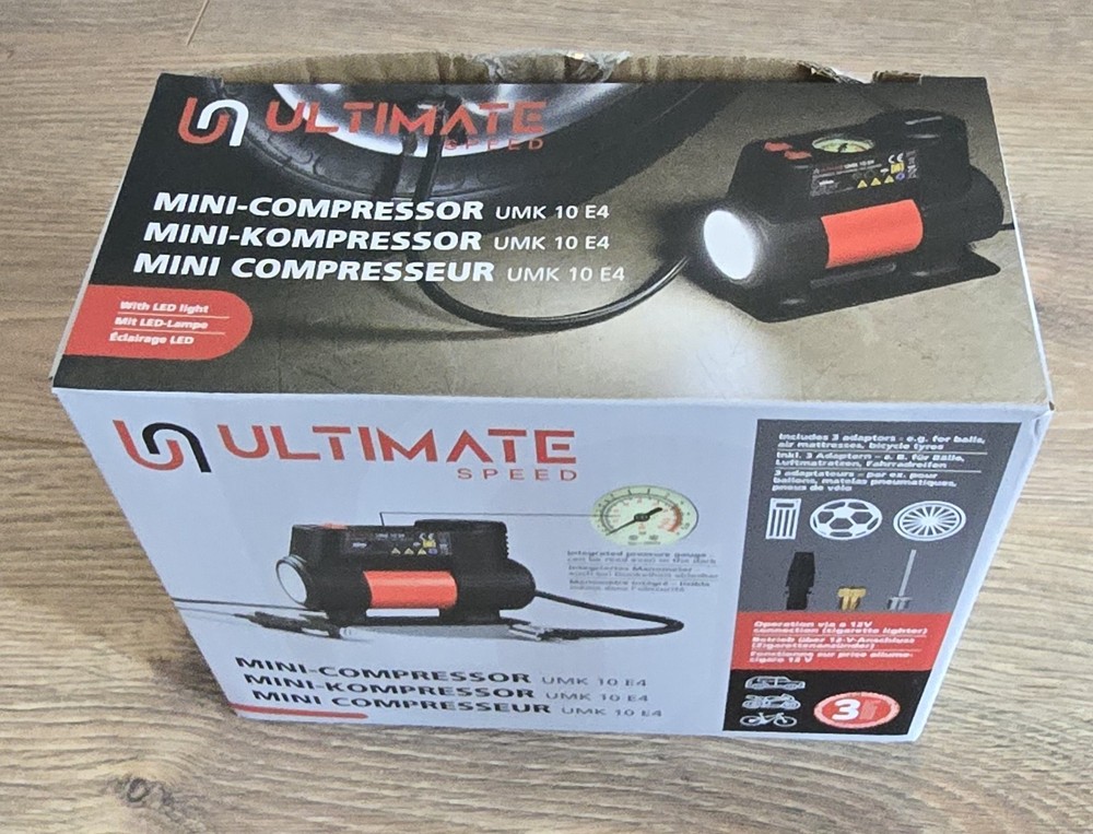 Ultimate Speed Mini Compressor UMK 10 E4 New Boxed