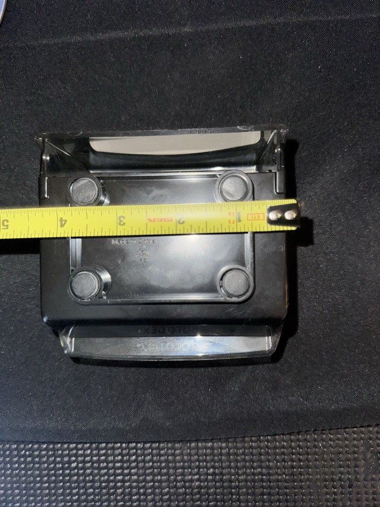 Rolodex Card File Vintage Black With Inserts