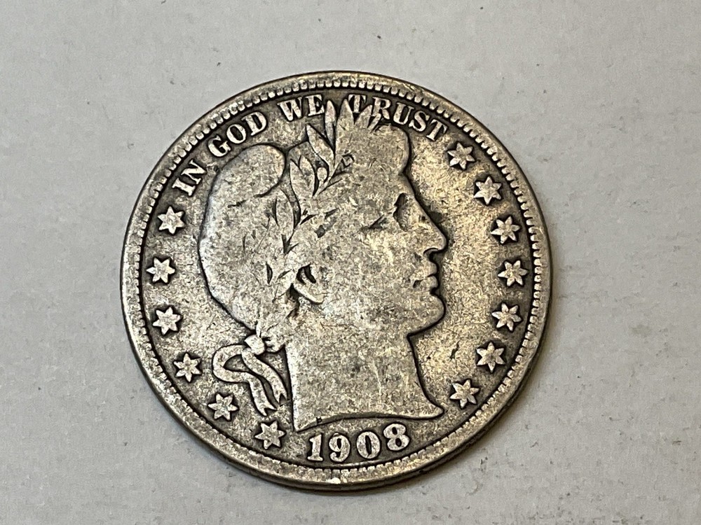 1908-D Barber Half