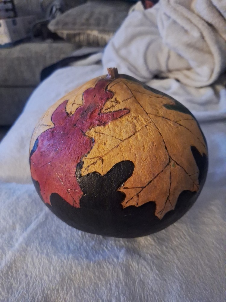 Hand Painted Gourd