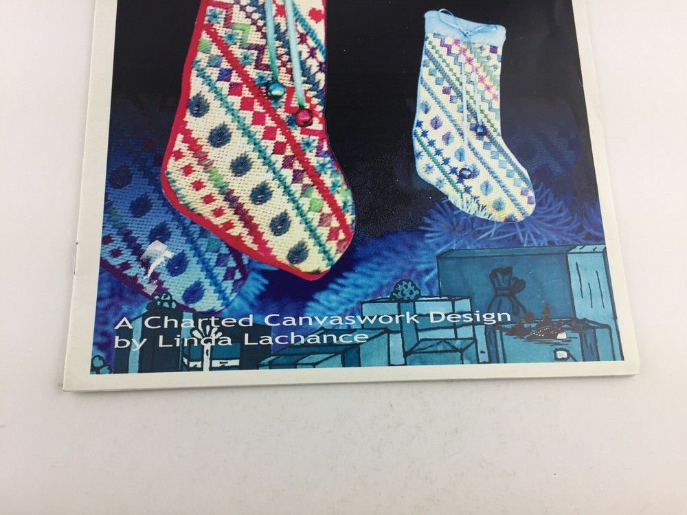 Northern Pine Design Christmas Stocking Needlepoint Pattern